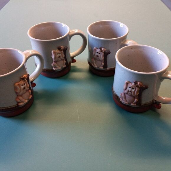 Bulldog Ceramic Mugs - Picture 1 of 4